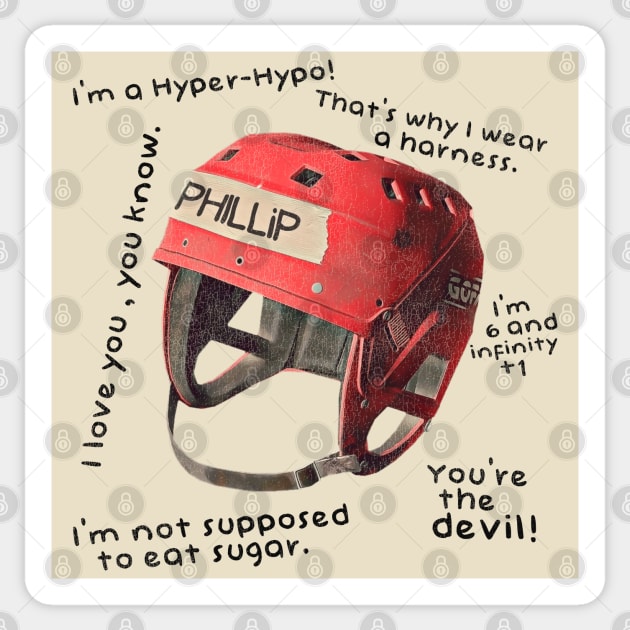 Phillip the Hyper-Hypo Classic SNL Skit Sticker by darklordpug